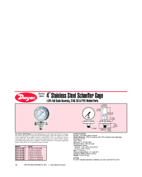 Thumbnail of document Brochure - SGO Stainless Steel Schaeffer Gage